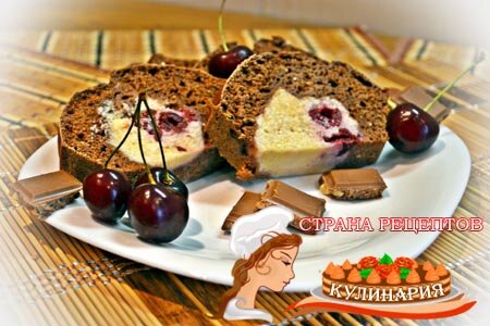 кекс творожный шоколадный кекс